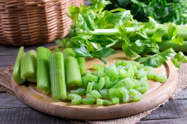From celery, you can prepare a drug for the treatment of osteochondrosis of the cervical spine