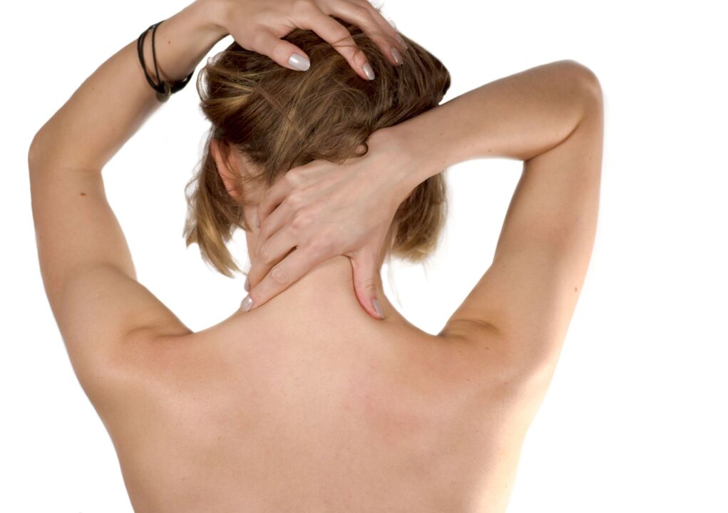 Neck Self Massage With Osteochondrosis