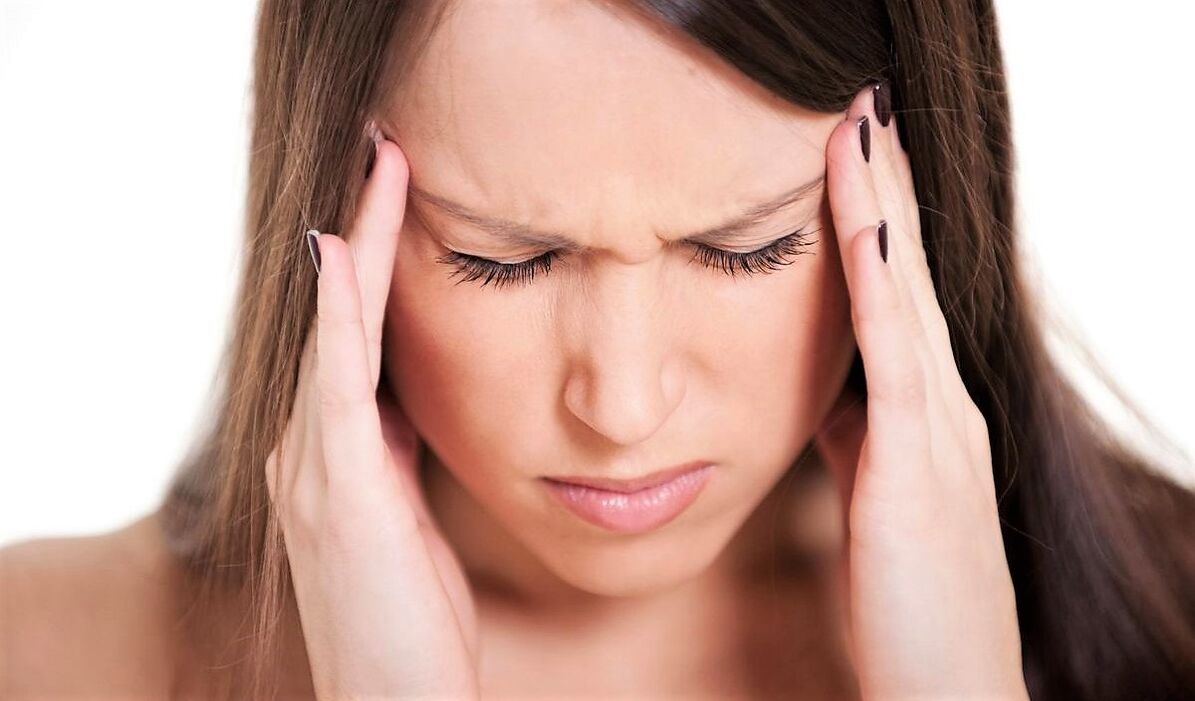 Cervical osteochondrosis headache